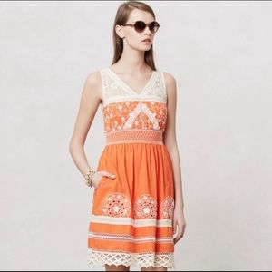 Anthropologie Moulinette Souers Aniko Lace Dress